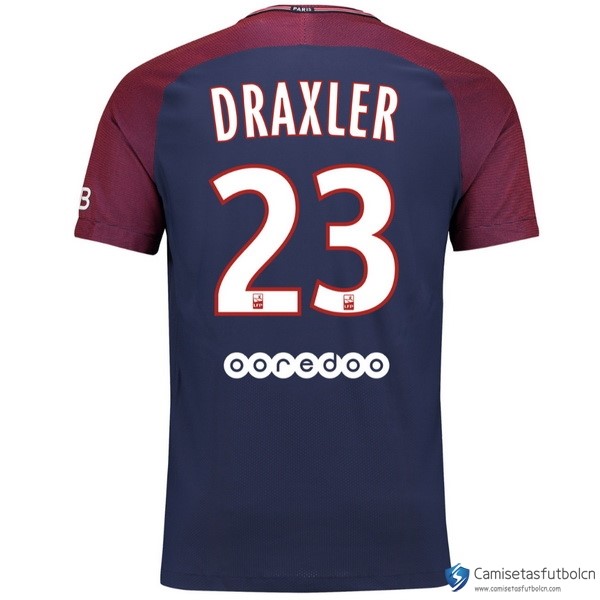 Camiseta Paris Saint Germain Primera equipo Draxler 2017-18